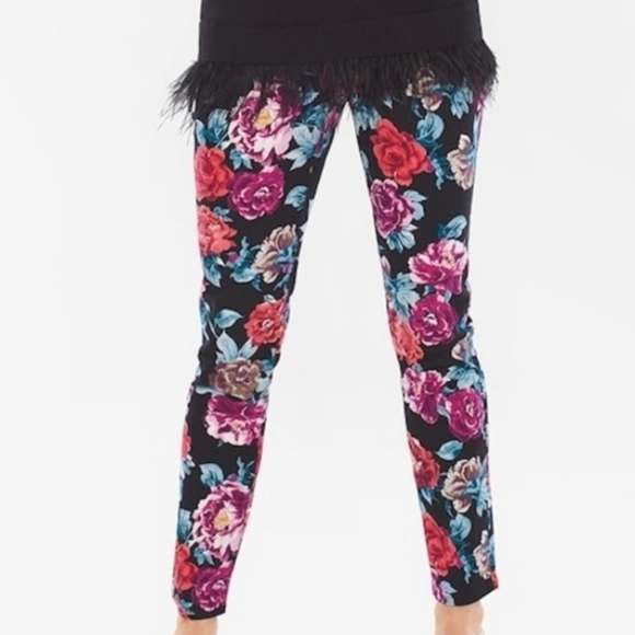 Chico's Floral Print Jeggings - Picture 1 of 6